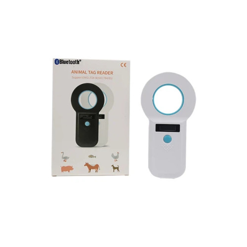 تگ ریدر ریزتراشه حیوانات W90B | دستگاه اسکنر میکروچیپ سگ، گربه و حیوانات خانگی با نمایشگر LCD