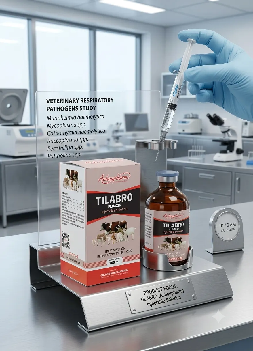 داروی تخلیه مخاط بینی حیوانات TILABRO | درمان گرفتگی و ترشحات تنفسی دام