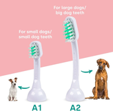 ست مسواک اولتراسونیک Emmi-Pet2 – مراقبت بیصدا از دندان سگ و گربه