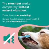 ست مسواک اولتراسونیک Emmi-Pet2 – مراقبت بیصدا از دندان سگ و گربه